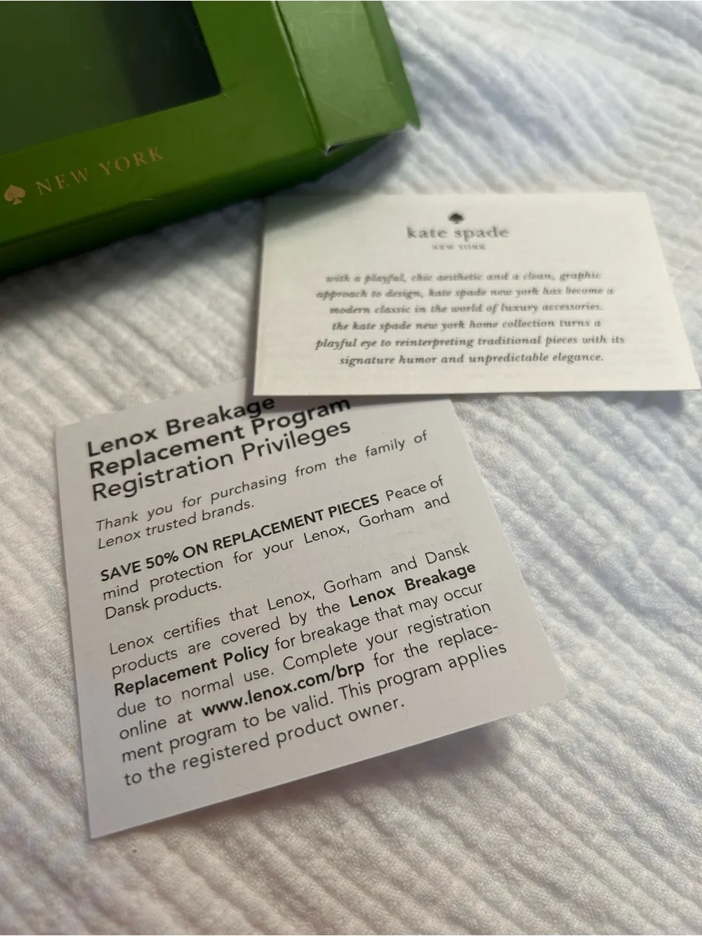 NEW!  Kate Spade business card holder